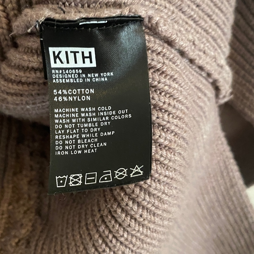 Kith Taupe Ribbed Knit Sweater - Picture 4 of 5